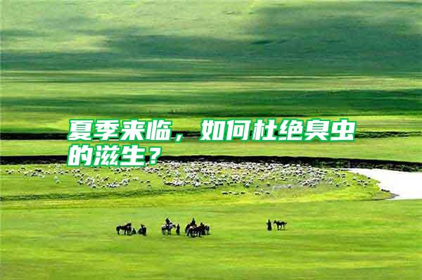 夏季來(lái)臨，如何杜絕臭蟲的滋生？