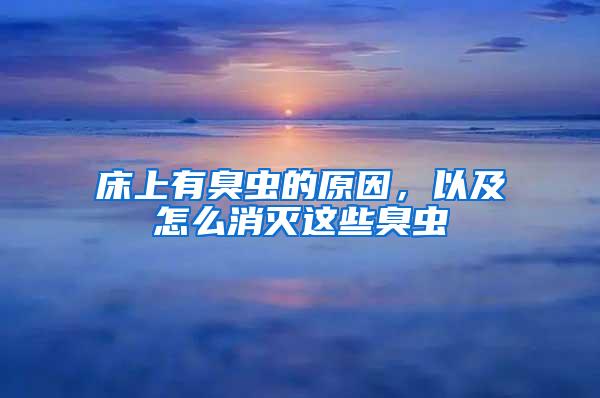 床上有臭蟲的原因，以及怎么消滅這些臭蟲